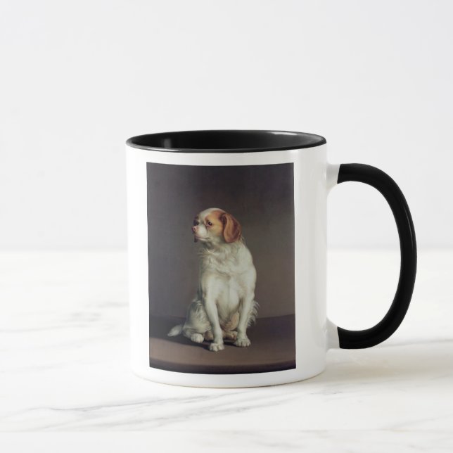 Caneca Retrato de um Spaniel de rei Charles (Direita)