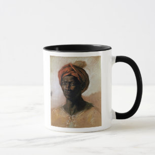 Caneca Retrato de um turco em um turbante, c.1826