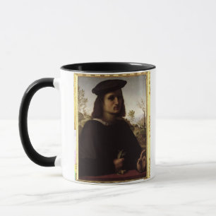 Caneca Retrato de uma juventude com luvas, 1514 (óleo na