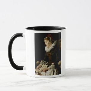 Caneca Retrato de uma mulher nobre