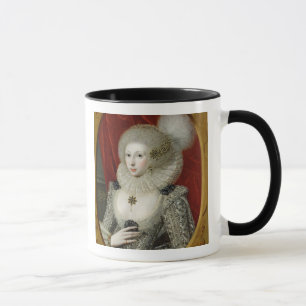Caneca Retrato de uma mulher, possivelmente algodão de
