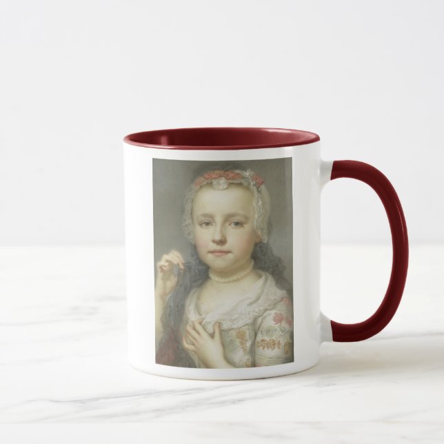 Caneca Retrato de uma rapariga (Direita)