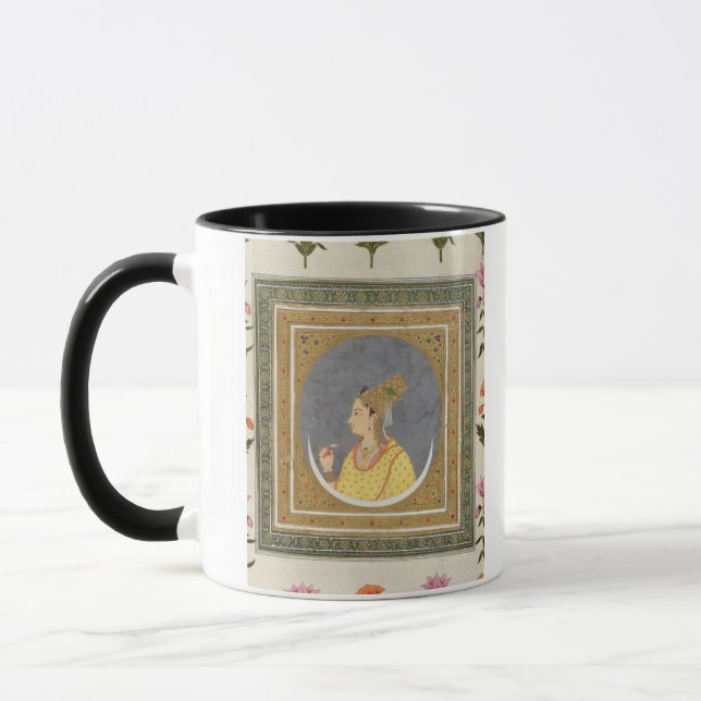 Caneca Retrato de uma senhora que guardara uma pétala dos (Esquerda)