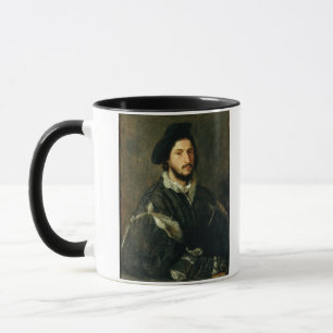 Caneca Retrato de Vincenzo Mosti (óleo em canvas)