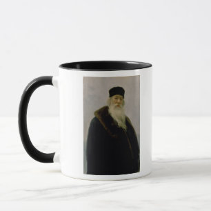 Caneca Retrato de Vladimir Vasil'evich Stasov 1900