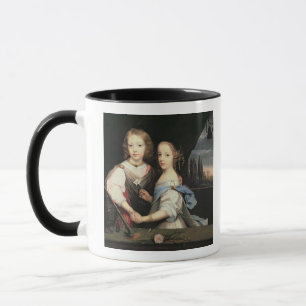 Caneca Retrato de Winston e de Arabella (1648-1730) Churc