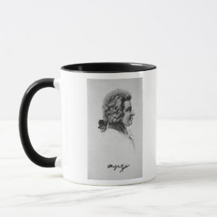 Caneca Retrato de Wolfgang Amadeus Mozart