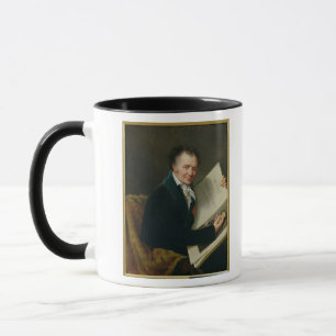 Caneca Retrato do Baron Denon de Dominique Vivant, 1808