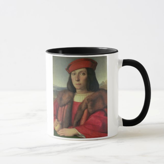 Caneca Retrato do della Rovere de Francesco, duque de (Direita)