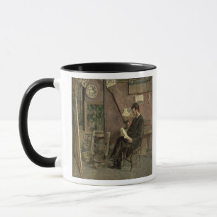 Caneca Retrato do doutor Marti'nez, 1878 (óleo em canvas