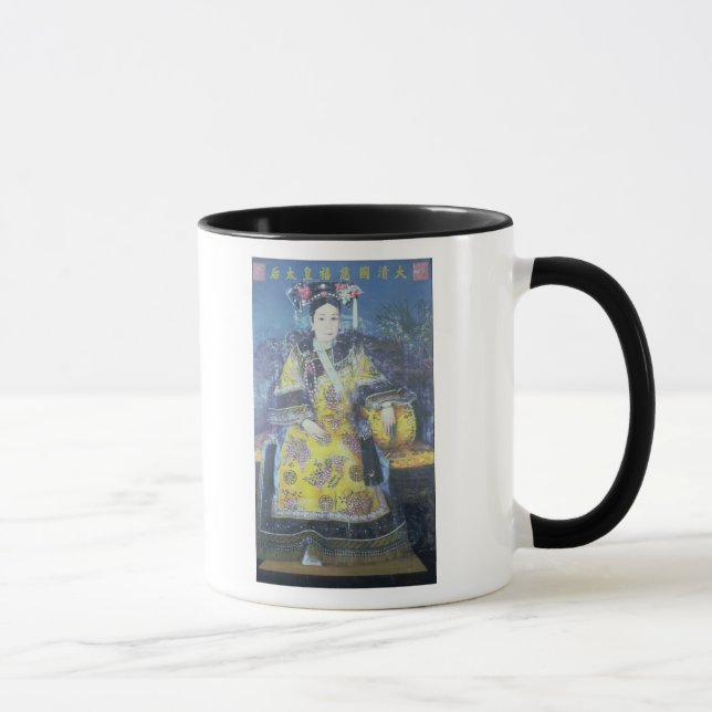 Caneca Retrato do Dowager de imperatriz Cixi (Direita)
