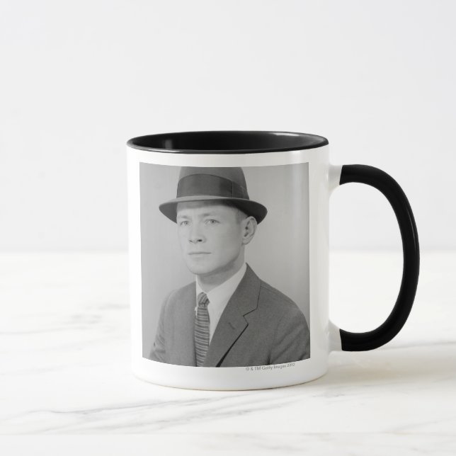Caneca Retrato do homem (Direita)