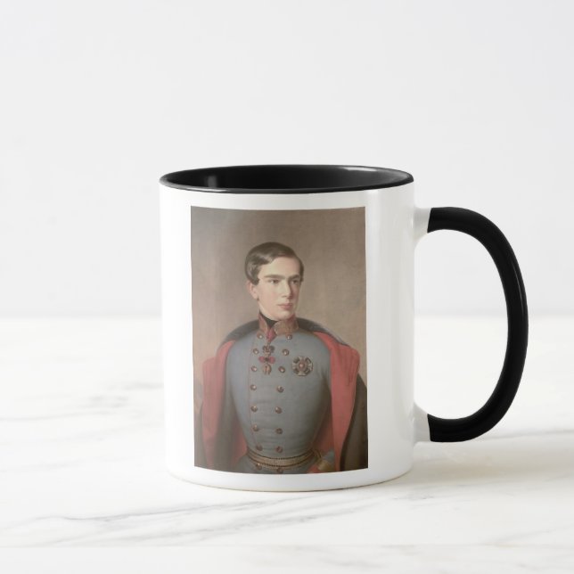 Caneca Retrato do imperador Franz Joseph de Áustria (Direita)