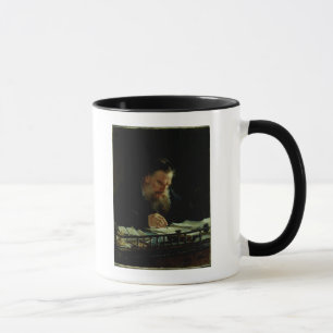 Caneca Retrato do lev Tolstoy