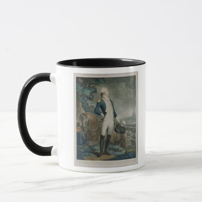 Caneca Retrato do marquês de La Fayette (Esquerda)