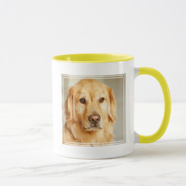 Caneca Retrato do Ouro Retriever (Direita)