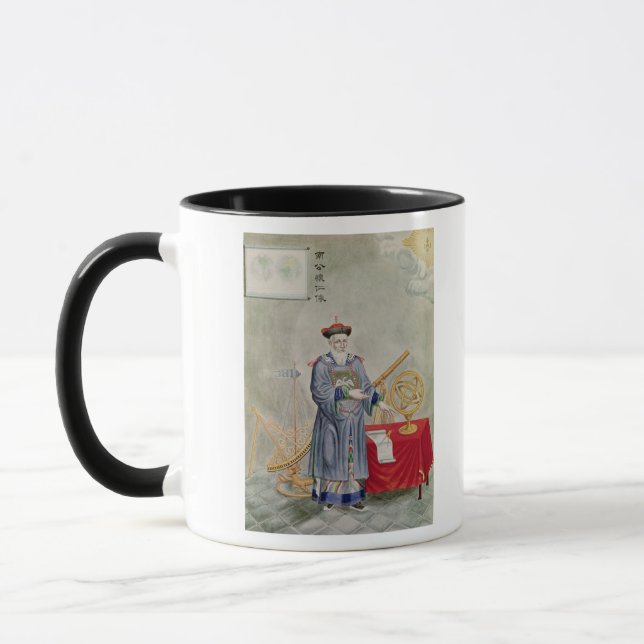 Caneca Retrato do pai Ferdinand Verbiest (Esquerda)