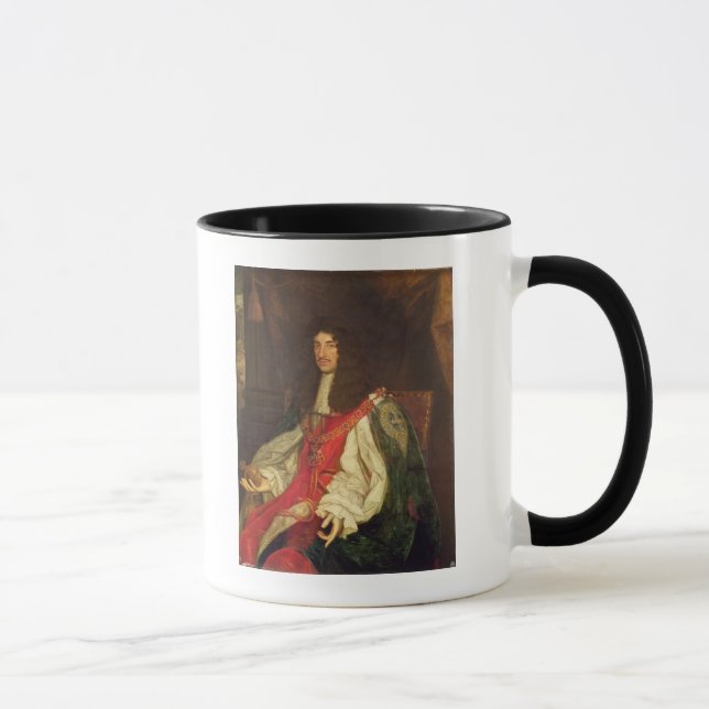 Caneca Retrato do rei Charles II, c.1660-65 (Direita)
