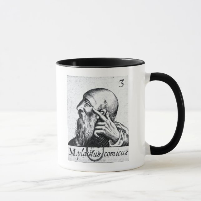 Caneca Retrato do retrato de Horace de Scipio (Direita)