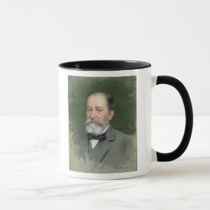 Caneca Retrato do Santo-Saens 1903 de Camilo