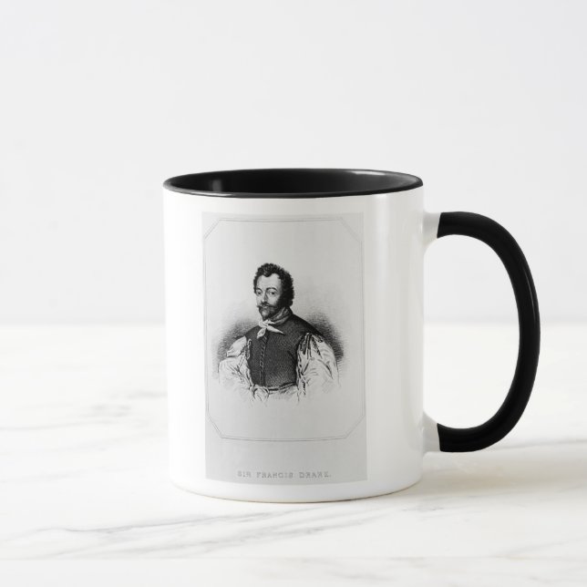 Caneca Retrato do senhor Francis Drake (Direita)
