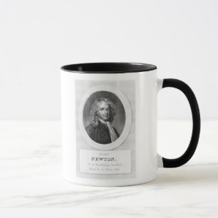 Caneca Retrato do senhor Isaac Newton