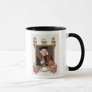 Caneca Retrato do senhor Nicholas Bacon (1509-79) 'de Mem
