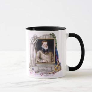 Caneca Retrato do senhor Philip Sidney (1554-86) 'do