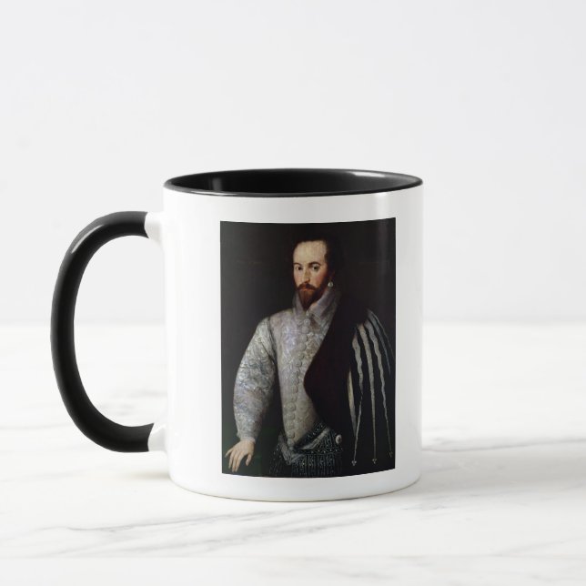 Caneca Retrato do senhor Walter Raleigh 1588 (Esquerda)