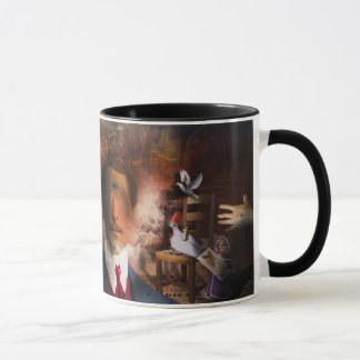 Caneca Retrato Du Magicien - um retrato de um mágico