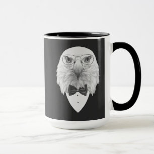 Caneca Retrato elegante de Eagle