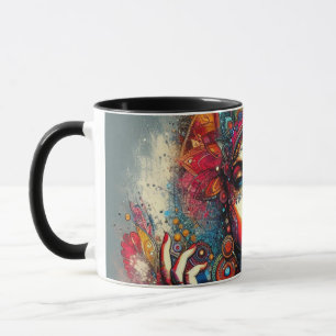 Caneca Retrato estético vívido