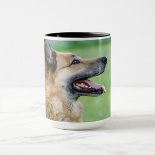 Caneca Retrato German shepherd