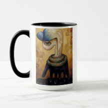 Retrato Surrealista em espiral