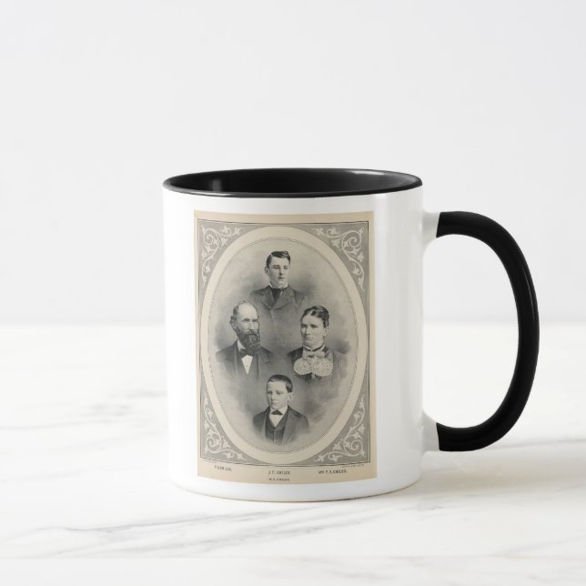Caneca Retratos da família chilena (Direita)