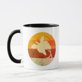 Caneca Retro BirdofParadise Sunset Mug