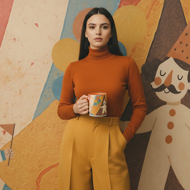 Caneca Retro Circus Mug (Criador carregado)