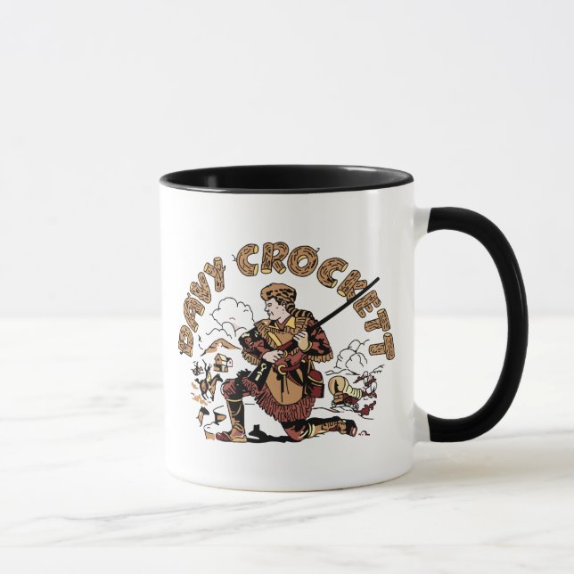 Caneca Retro Davy Crockett (Direita)
