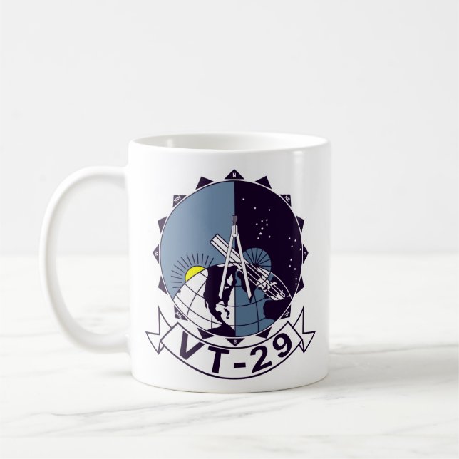 Caneca retro de VT-29 e de NAS Corpus Christi (Esquerda)