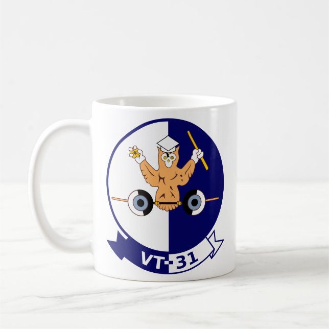 Caneca retro de VT-31 e de NAS Corpus Christi (Esquerda)