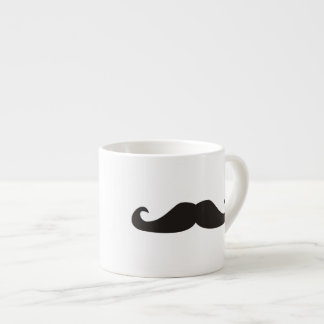 Caneca retro do café dos hipsteres dos bigodes do