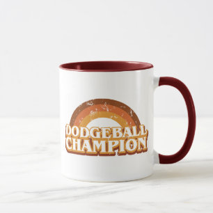 Caneca retro do campeão de Dodgeball