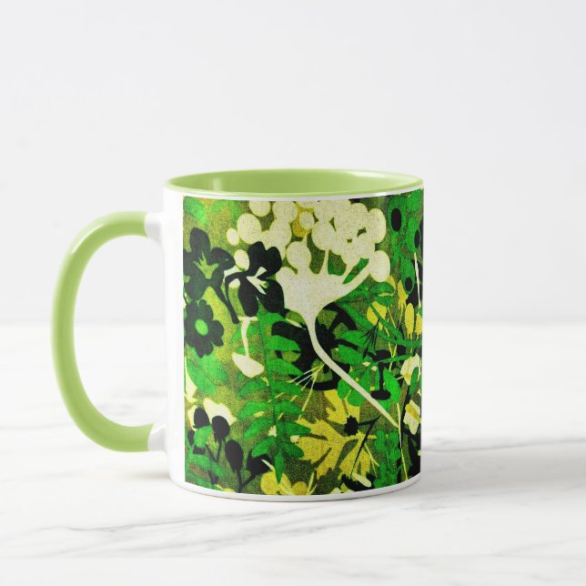 Caneca Retro Floral Wacky 1 (Esquerda)