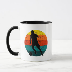 Caneca Retro Futebol Soccer Shooter   Cor retrorreflector