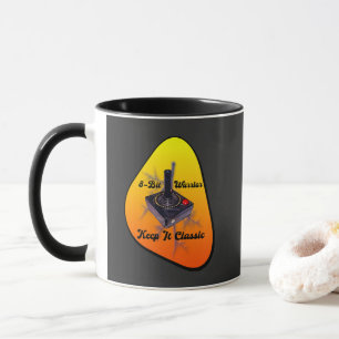 Caneca Retro Gamer Legend – 8-Bit Joystick Classic