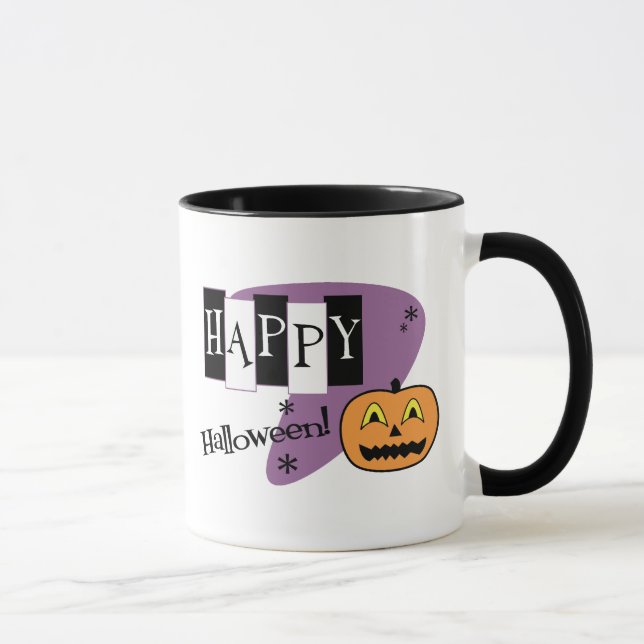 Caneca Retro Halloween Mug (Direita)