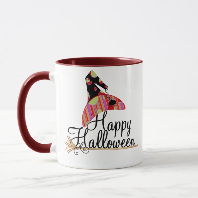 Caneca Retro Happy Halloween (Esquerda)