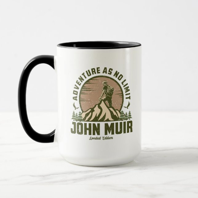 Caneca Retro John Muir Hike (Esquerda)