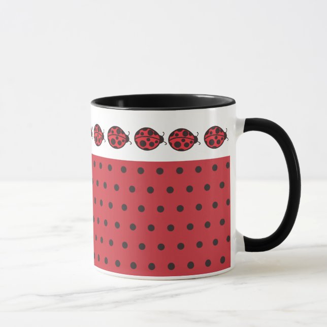 Caneca Retro Ladybug Mug (Direita)