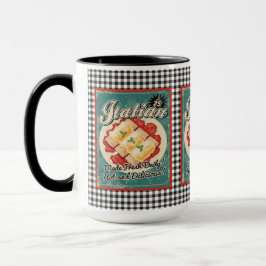 Caneca Retro Mug Italiano